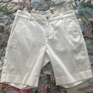 Ralph Lauren White Bermuda Shorts